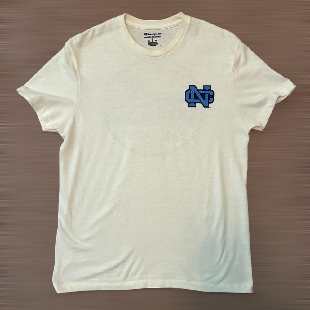 UNC Tar Heels Vintage Print Champion Tee